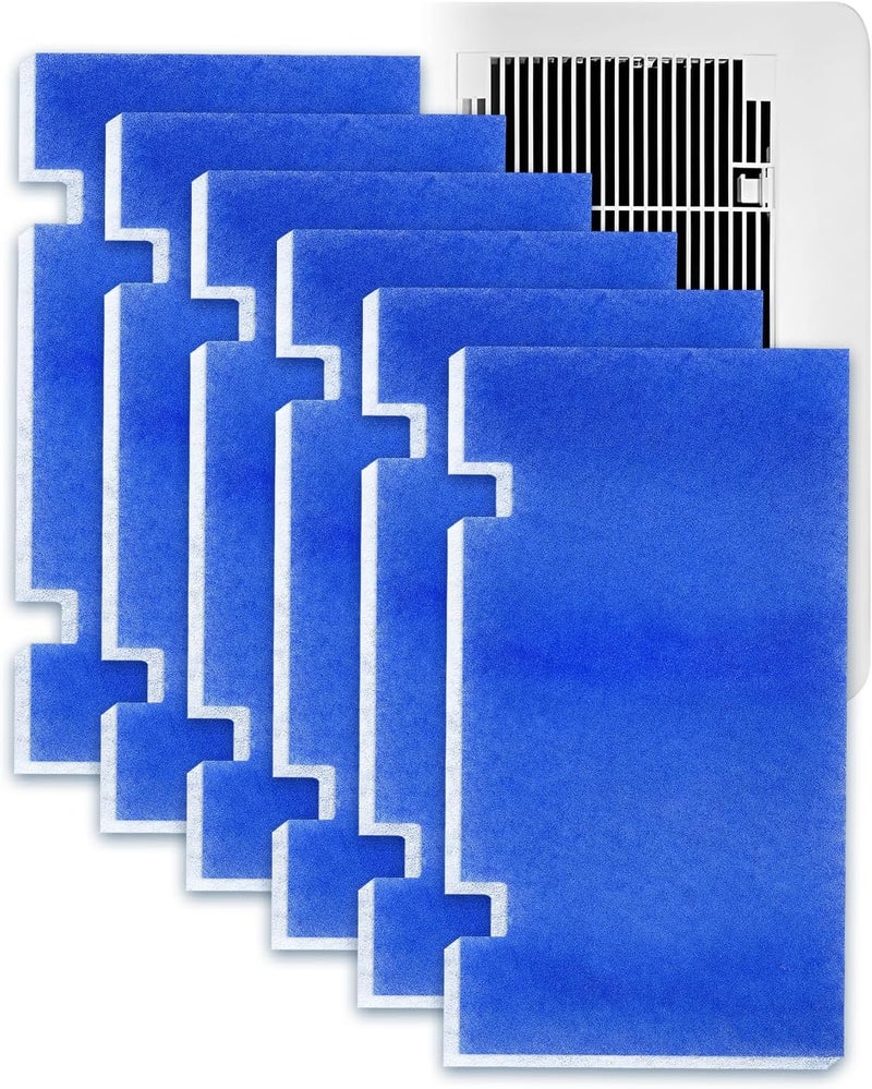 AutoEC MERV 6 Rated RV AC Filter Replacements Compatible with Dometic 3313107.103 & 3105012.003 & 3104928.019, RV Air Conditioner Filters Excellent Air Permeability, 14"X7.5" RV Air Filters, 6PACK - Image 1
